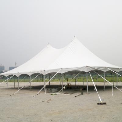 China COSCO Custom 12x12m Aluminum Peg And Pole Big Tent Marquee Canopy Tent PO1 for sale