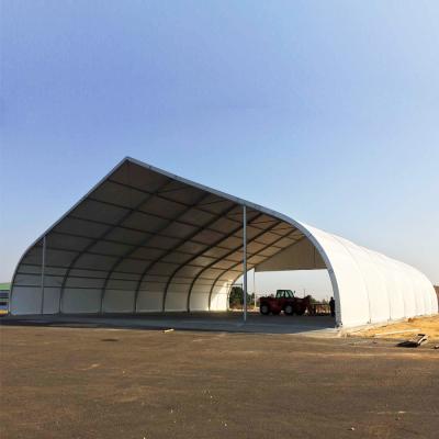 China COSCO Aluminum Structure Tent Large Curved Aircraft Hangar Tent H1 for sale