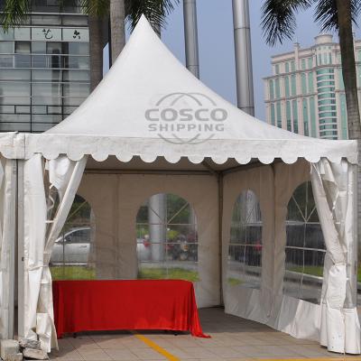 China Waterproof COSCO pagoda exhibition tent marquee, European style trade show tent marquee. for sale