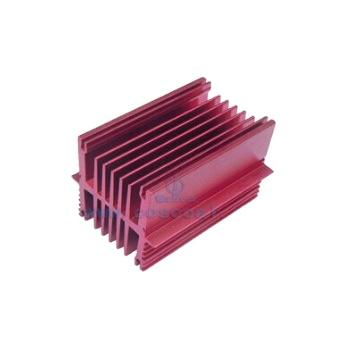 China Industry Aluminum Heatsink Heatsink with Competitive CNC Machining with Gold Anodizing Aluminum Heatsink for sale