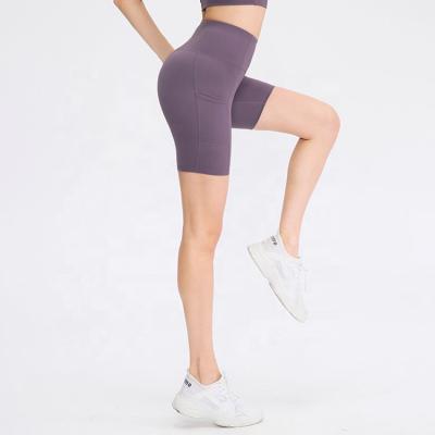 China QUICK DRY young girls in yoga shorts butt crack! crack! yoga shorts spandex yoga shorts for sale