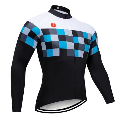 China Breathable Cycling Jersey Men Long Sleeve Tops Road Bicycle Sports Breathable Cycling Wear for sale