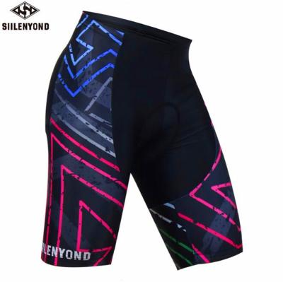 China Breathable Custom Design Mountain Bike Riding Shorts Contrast Slim Tight Quick-drying Striped Side Mens Cycling Shorts for sale