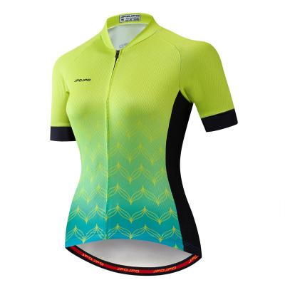 China Breathable Custom Cycling Clothing Cycling Sleeve MTB Shorts Summer Tank Top Women Bike Shirt Top Ropa Maillot Ciclismo for sale