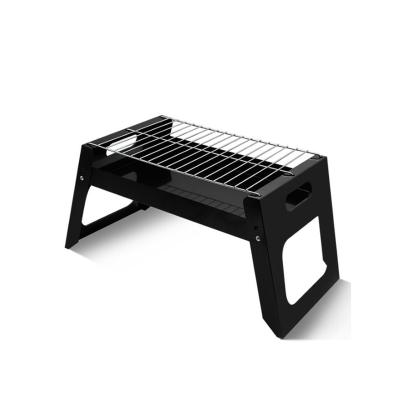 China Height Adjustable Drop Shipping Convenient Fire And Windproof Outdoor Pit Cooking Grate Camping Oven for sale