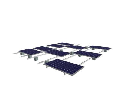 China Sloped Solar Panel Roof Mounting Systems Anti - Corrosion 130mph Wind Load Framed for sale