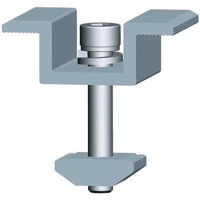 Cina Coperture e terra di alluminio Clamps di pannelli solari di fascia media Componenti del sistema solare in vendita