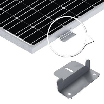 China Módulo del panel solar de la resistencia del viento que monta la consola de montaje flexible del carril de la energía solar de los accesorios en venta