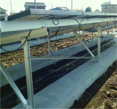 China Photovoltaic C-Steel Solar Panel Ground Mounting Systems industrial solar mounting bracket for sale