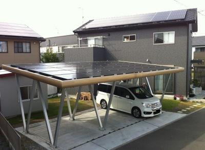 Cina Il pannello solare del parcheggio frantumato montare l'installazione completa del sistema ha anodizzato il sostegno solare del carport in vendita