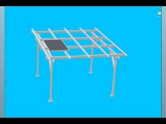 Aluminum carport installation