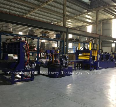 China Power Transformer Radiator Fin Bending And Welding Production Line for sale