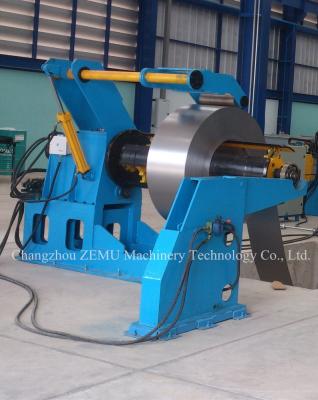 China Automatic Cold Rolled Hydraulic Plate Steel Sheet Coil Decoiler For Sale for sale