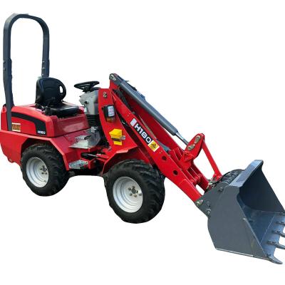 China Hot Sale CE/EPA 1ton 1.5ton 1.8ton Hotels K180 Micro Rubber Track Machine Mini Factory Wheel Loader On Sale for sale