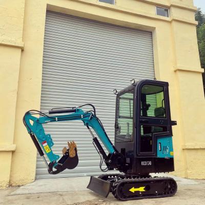 China Hotels GaoHe J.m. KK10 New Factory Wholesale Price 1.5 Ton 2 Ton Mini Excavator CE/EPA China Excavator for sale