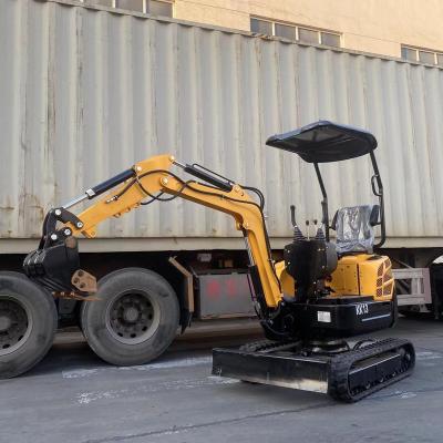 China Hotels GaoHe J.m. AIR KK13 Factory Wholesale CE/EPA China New Mini Excavator Price 1.5 Ton 2 Ton Mini Excavator for sale