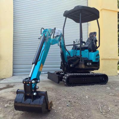 China Hotels GaoHe J.m. Factory Wholesale CE/EPA China Air Excavator KK17 New Mini Excavator Price 1.5 Ton 2 Ton Mini Excavator for sale