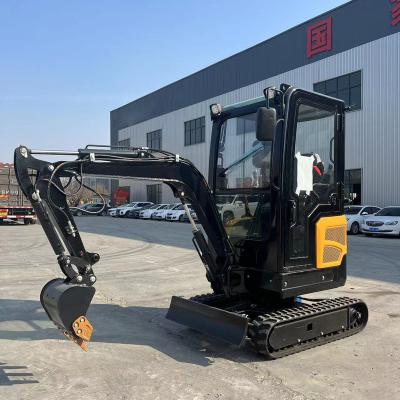 China Hotels GaoHe J.m. Price 1.5 Ton 2 Ton Mini Excavator CE/EPA China KK18S Factory Wholesale Cabin New Mini Excavator for sale