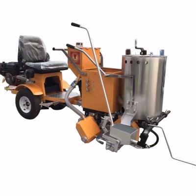 China Easy-operated thermoplastic hand push heat driving or painting road marking machine for sale