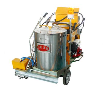 China Self-propelled Convex Spray Marking Machine Thermoplastic Convex Road Marking Sidewalk Painting Machine with Factory Cheap Price for sale