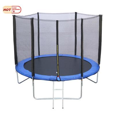 China Eco - Friendly 4 Person Bungee 10Ft 12Ft Trampoline With Cover for sale