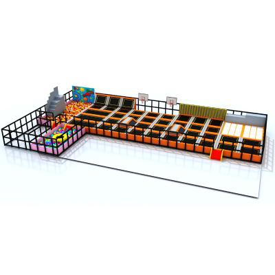 China > 3 years old trampoline area jumping bed hot sale for sale