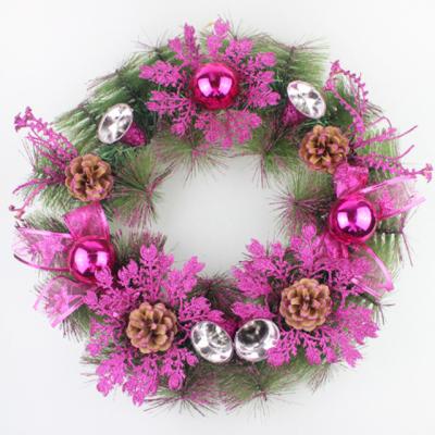 China PVC Factory Direct Supply Waterproof Flower Christmas Garland for sale