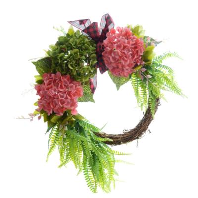 China PVC Cheap Customized Design 22 120 Cm Christmas Decoration Wreath for sale