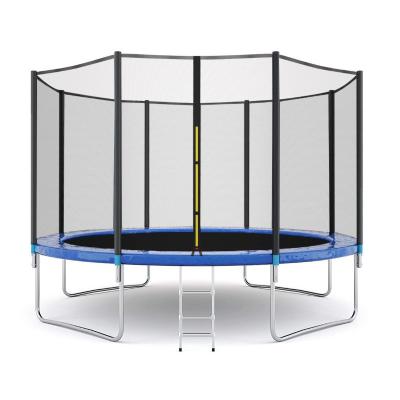 China Top Selling Super Outdoor Sports Entertainment Park 14Ft Trampoline Outdoor Eco-friendly With Safety Net for sale