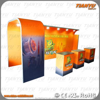 China Hot 3x3 modular customized modular aluminum frame exhibition booth made in china for sale