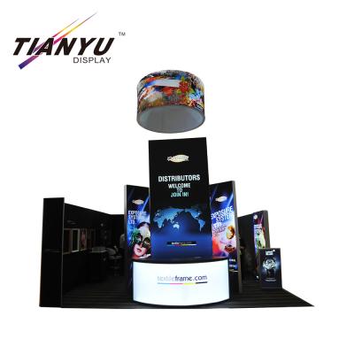 China Luxury Portable Hanging Sign Exhibition Booth For International Trade Show / Customerize Fair for sale