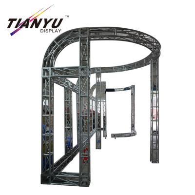 China Aluminum Fair or Show Stage Club Truss Booth DJ Lighting Truss Tower Totem for sale