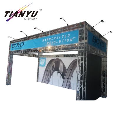 China customize size dj truss system lighting truss booth for trade show or advertising 10'x10/10'x20/20'x20 etc. for sale