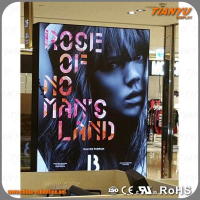 China Advertising NEW fabric display LED light box /textile frameless advertising backlit light box frame for sale