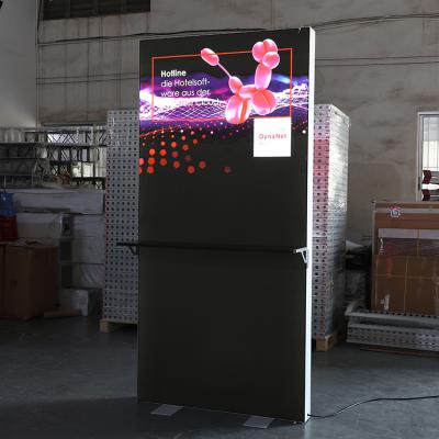 China New Launched Shopping Malls Hot Selling Seg Professional Graphic Lightbox Show Reusable Portable Retail Light Box For Airport Display for sale