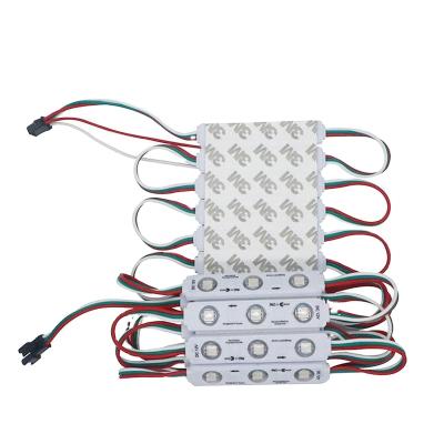 China Office / Industrial 5050 Street Lighting / Customize Logo Smd RGB Full Color Led Module For Outdoor Lighting for sale