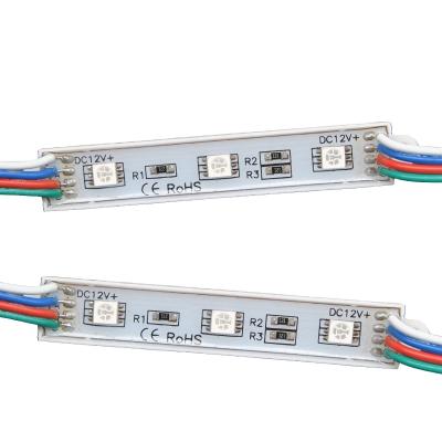 China Factory Price 5050 DC 12V Smd RGB For Office / Industrial / Street Lighting Led Injection Module for sale