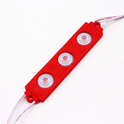 China AlGaInP Super Brightness 270LM Single Color 3Leds Higher Power AC 110V /220V 2W Led Module Connected Wide Angle For Engineering Lighting for sale