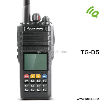 China DMR Digital Radio DMR Mobile Radio Woki Toki Quansheng TG-D5 TG-D5 for sale