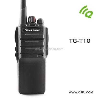 China Handheld Type 10W Professional Long Range Walkie Talkie 30km Range TG-T10 for sale