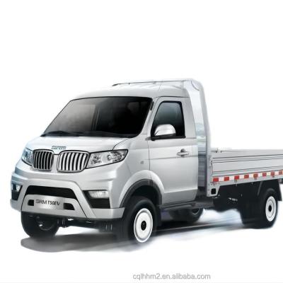 China SRM Xinyuan - T50 EV mini pickup truck electric ev for cheap used car four-door 55.7KWH vehicle cargo new car adult trucks for sale