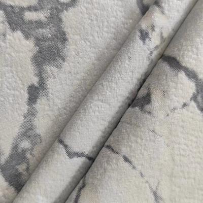 China Brushed Sueded Foil Fabrics For Curtains Polyester New Designs Two Sides Velvet Curtain Fabric for sale