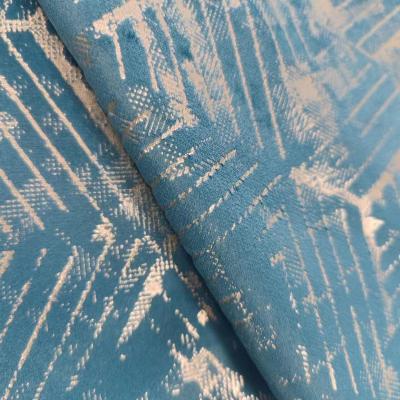 China Wholesale Brushed Sueded Velvet Curtain Fabric Roll Textiles Foil Curtain Fabrics In China for sale