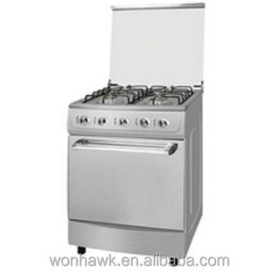 China 60mm Freestanding Convection Stainless Steel Gas Stove With Oven for sale