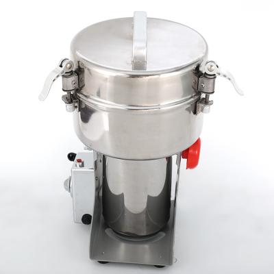 China Medicine Processing Factory Directly Provide 2000g stainless steel containers mixer pharmaceutical grinder coffee grinder spice mill for sale