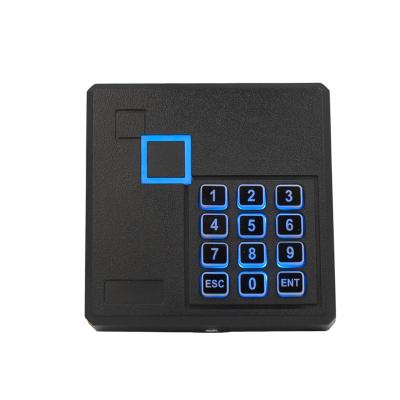 China ABS Wholesale Wiegand Keypad RFID Reader Access Control Board EM-ID 125Khz Plastic Card Reader for sale