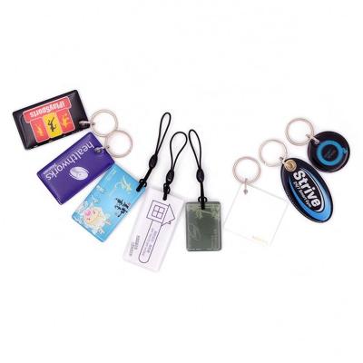 China NFC RFID Tag Access Control Key Chain 125Khz RFID Epoxy Tags Waterproof / Waterproof 13.56Mhz IC Card for sale