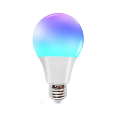 China 8W E27 E26 Lamp Remote Colourful RGB Light Dimmable Alexa Inteligente Led Smart Bulb,Smart Light,Smart Led for sale