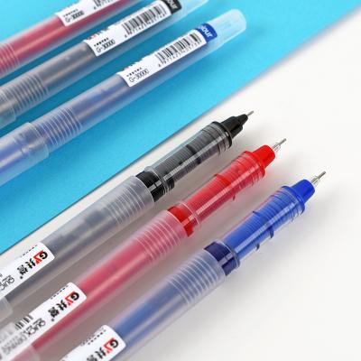 China office & School Pen 0.5mm Seed Ink Liquid Roller Pen Roller Ball Pen Student and Office Stationery Factory Wholesale Matte Polish Plastic Pen for sale