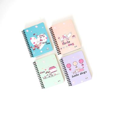 China Mini Cute Pocket Book A6 Spiral Hardcover Book New Arrivals Spiral Notebook Printed for Children for sale